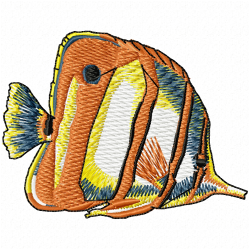 Fishes Embroidery Design 1 Fishes Embroidery Design 1